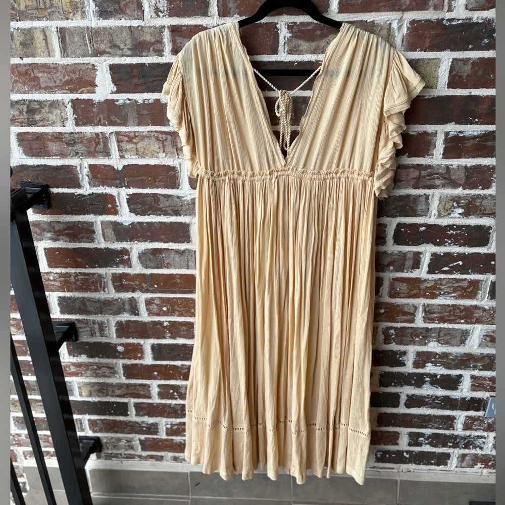 Free People Will Wait For You Midi Dress Size Small NWT - Picture 4 of 15